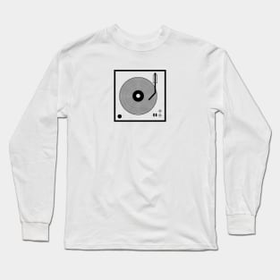 Record Player - Turntable Long Sleeve T-Shirt